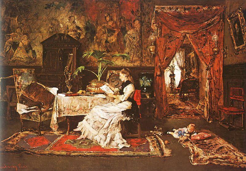 Paris Interior, Mihaly Munkacsy